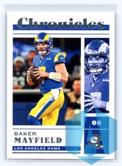 2022 Panini Chronicles #31 Baker Mayfield Los Angeles Rams